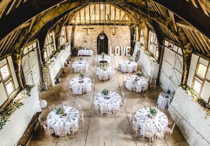 Wedding at Priors Tithe Barn in Gloucestershire